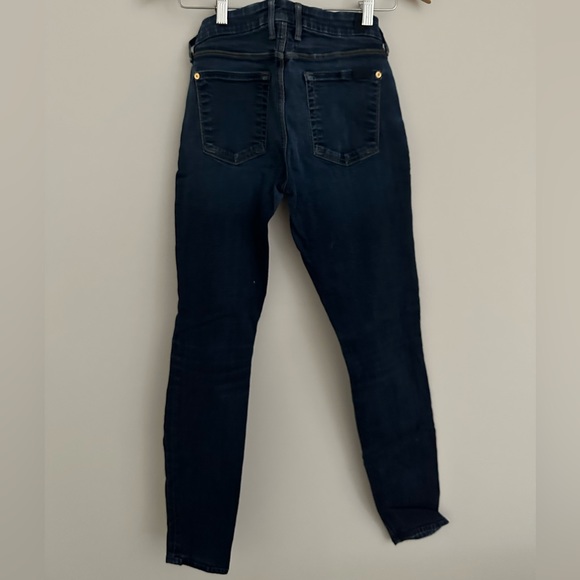 7 for all Mankind Skinny Jeans, Blue 28 - Picture 2 of 2